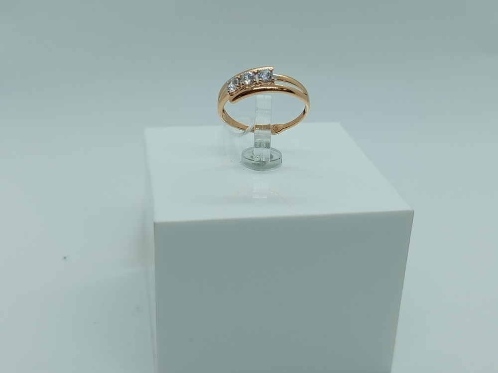 КОЛКМИ585 КОЛЬЦО С КАМНЯМИ (Au 585)