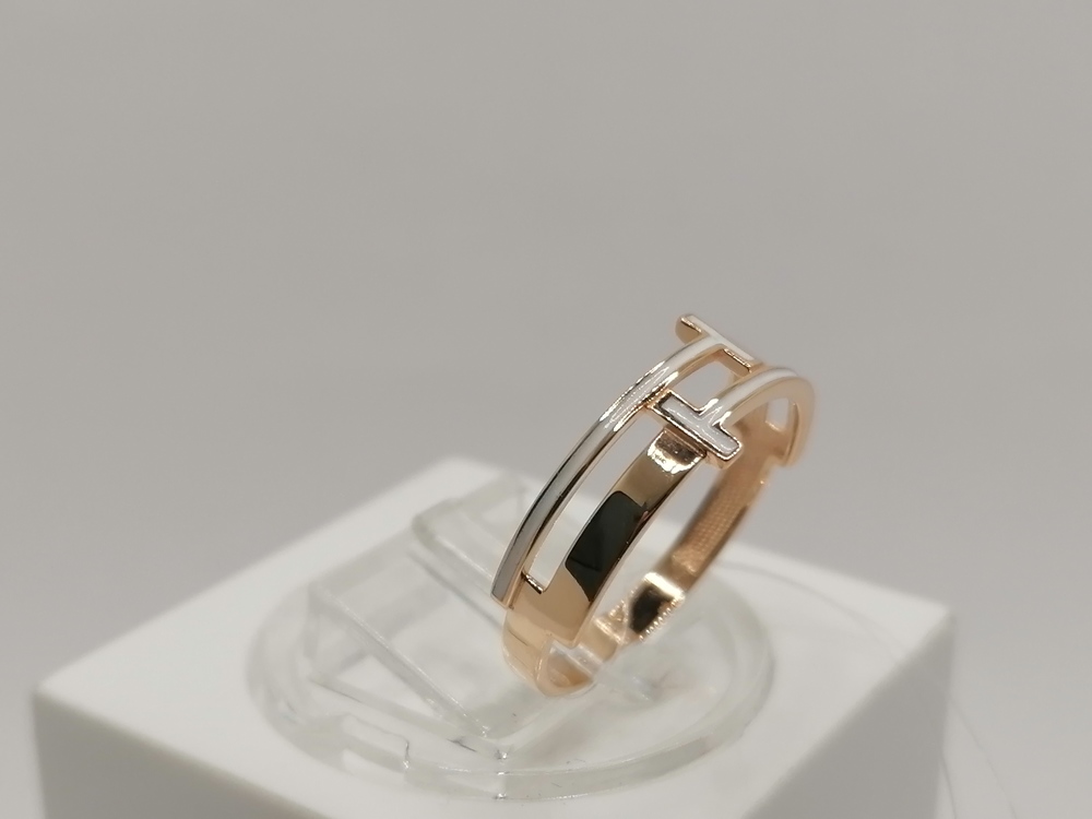 КОЛЬЦО ЭМАЛЬ (Au 585)