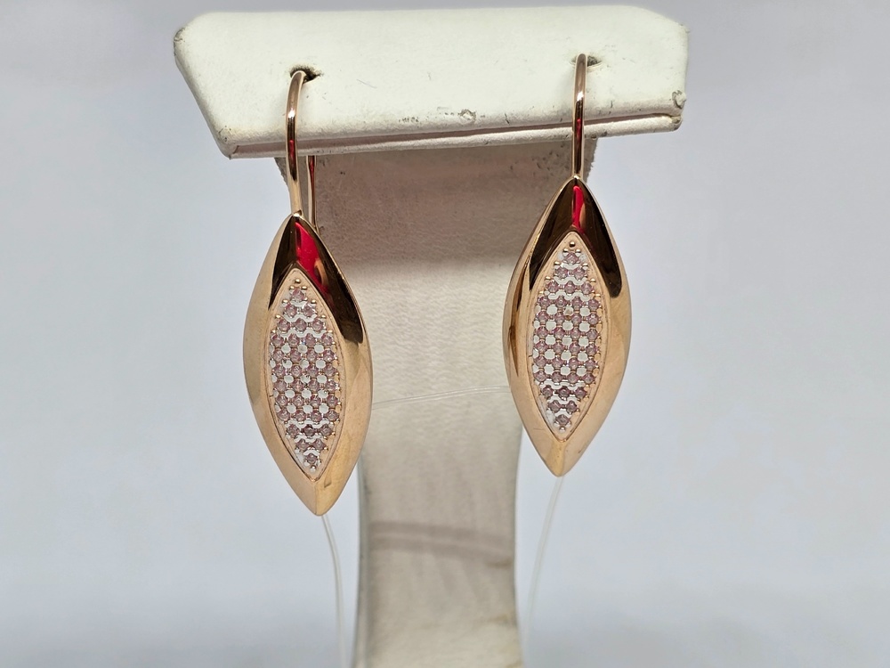 21049 СЕРЬГИ С КАМНЯМИ (Au 585)