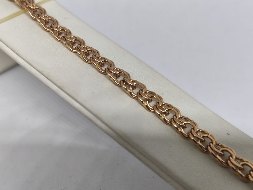 БРАСЛЕТ ПОЛНОВЕСНЫЙ Бисмарк (Au 585)