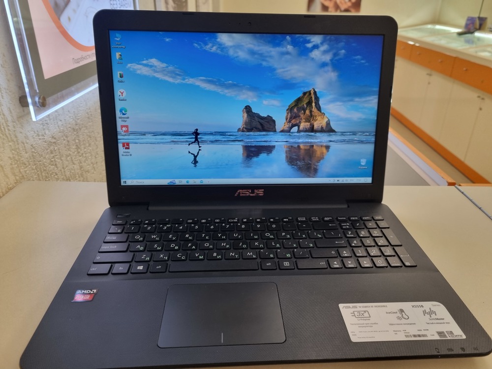 Ноутбук ASUS; A9-9420, Radeon R5 series, 12 Гб, 240 Гб, Нет