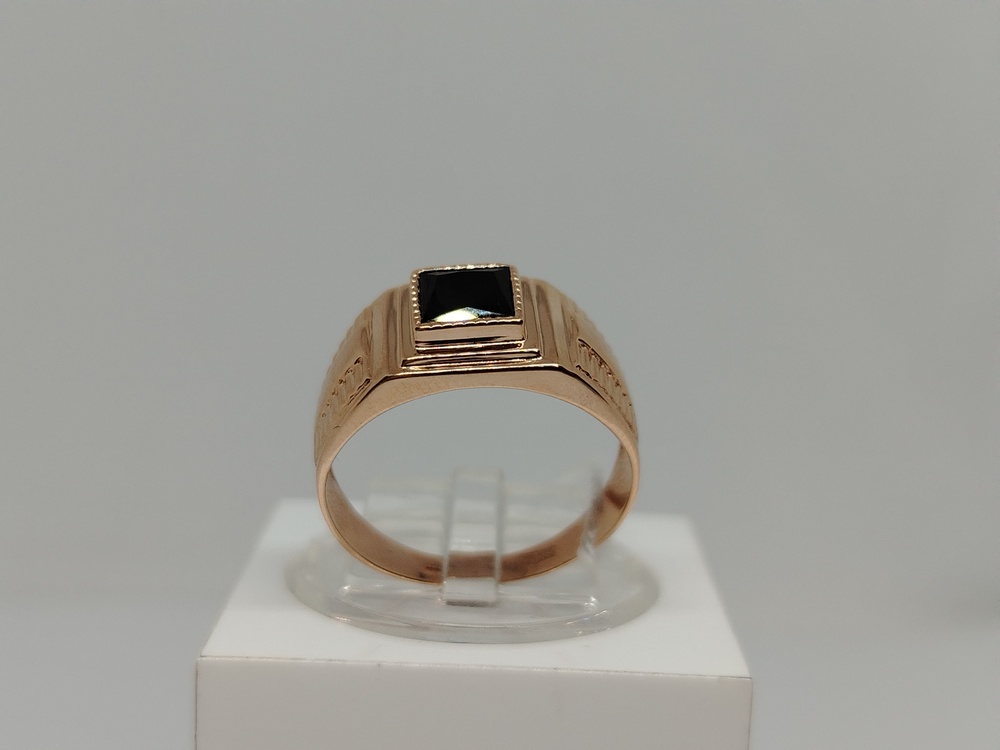 ПЕЧКМ585 ПЕЧАТКА С КАМНЕМ (Au 585)