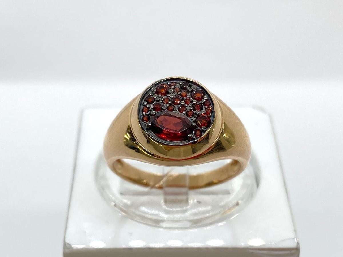 КОЛЬЦО ГРАНАТ (Au 585)