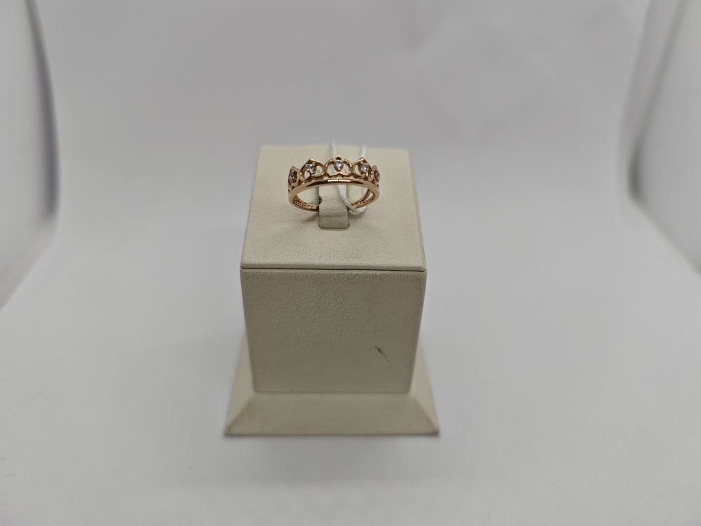 КОЛКМИ585 КОЛЬЦО С КАМНЯМИ (Au 585)