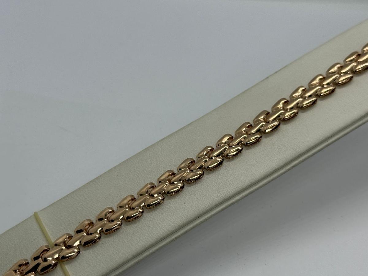 БРАСЛЕТ ПОЛНОВЕСНЫЙ Штамповка Au 585