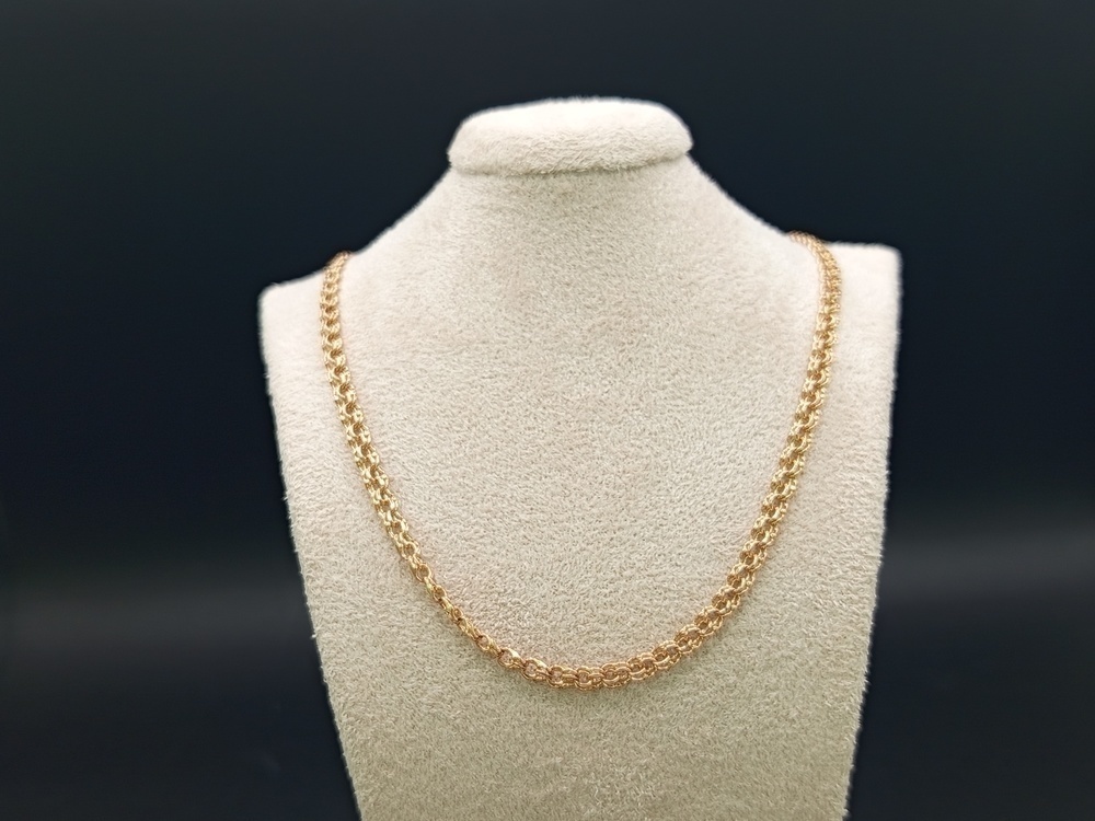 ЦЕПЬ ПОЛНОВЕСНАЯ Бисмарк (Au 585)