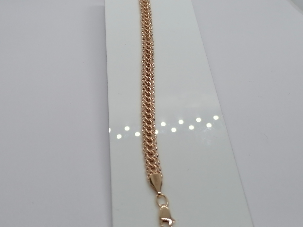 БРАСЛЕТ ПУСТОТЕЛЫЙ Итальянка (Au 585)