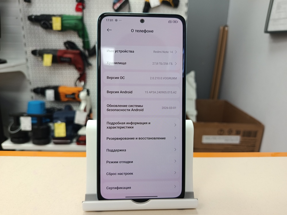 Смартфон Xiaomi Redmi note 14 8/256