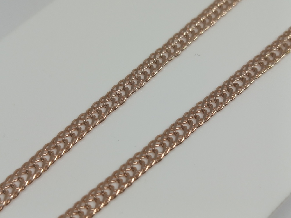 ЦЛР2585 ЦЕПЬ ПОЛНОВЕСНАЯ Ромб двойной (Au 585)