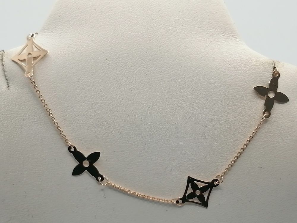 БРАСЛЕТ ФАНТАЗИЯ без камня (Au 585)