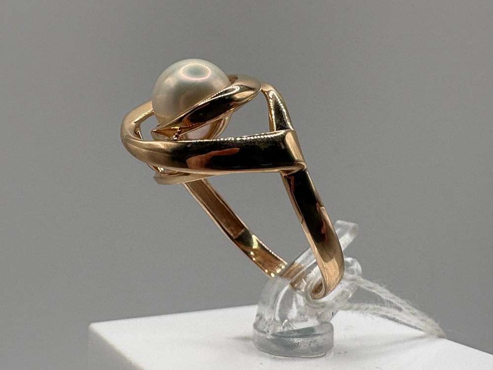 КОЛКМ585 КОЛЬЦО С КАМНЕМ (Au 585)