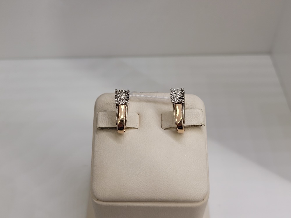 СЕРЬГИ БРИЛЛИАНТ (Au 585)