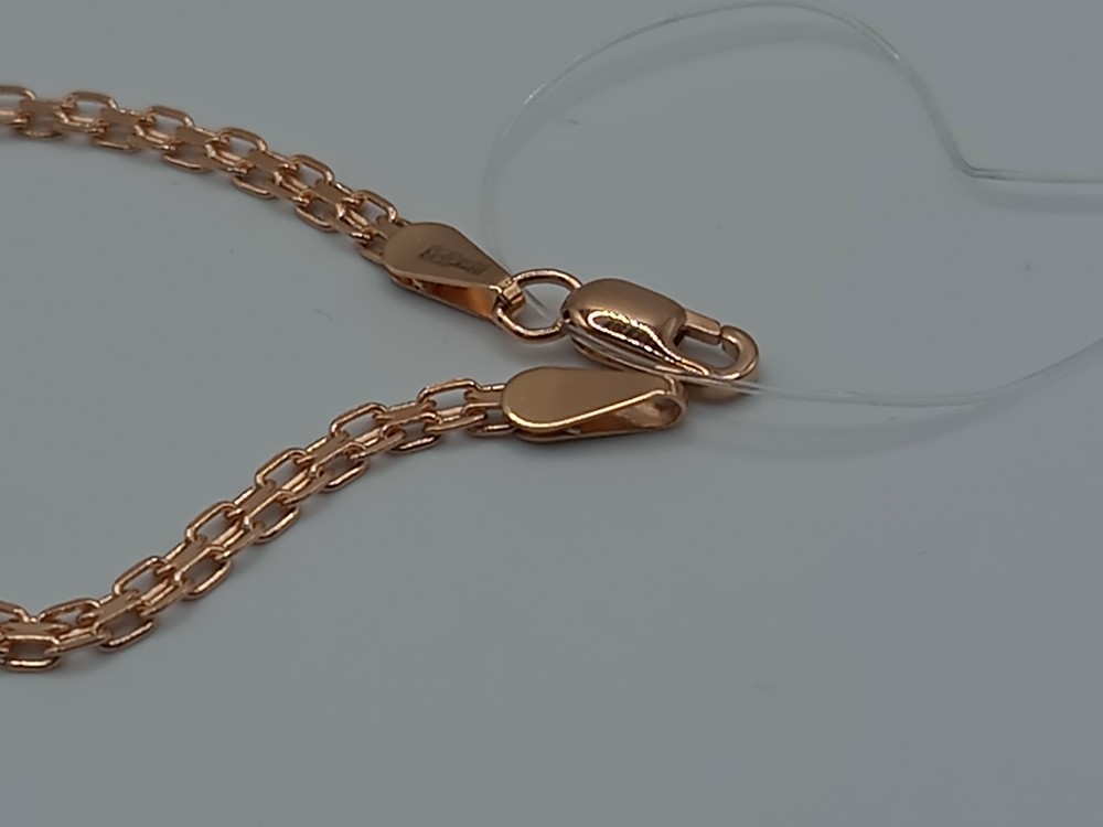 БРАСЛЕТ ПОЛНОВЕСНЫЙ Бисмарк машинный (Au 585)