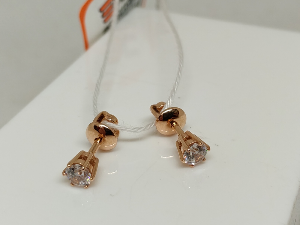 СЕРЬГИ ПУСЕТЫ (Au 585)