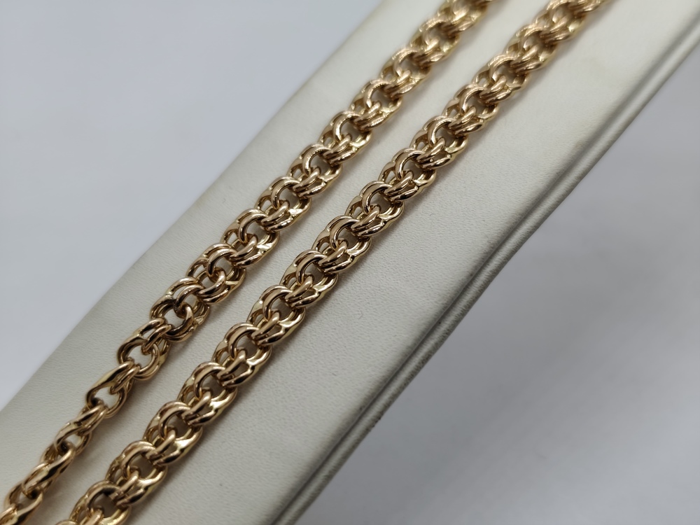 ЦЕПЬ ПОЛНОВЕСНАЯ Бисмарк (Au 585)