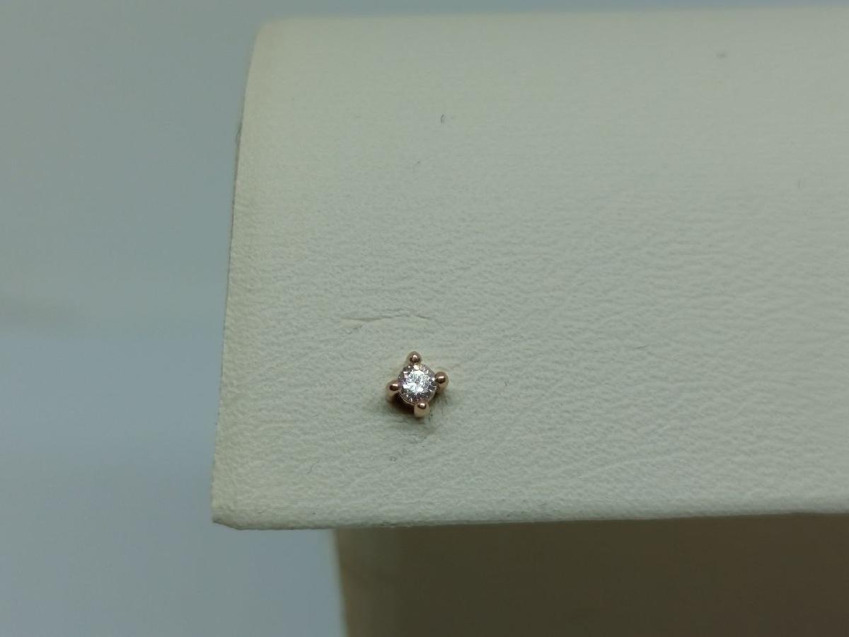 СЕРЬГИ ПУСЕТА бриллиант (Au 585)