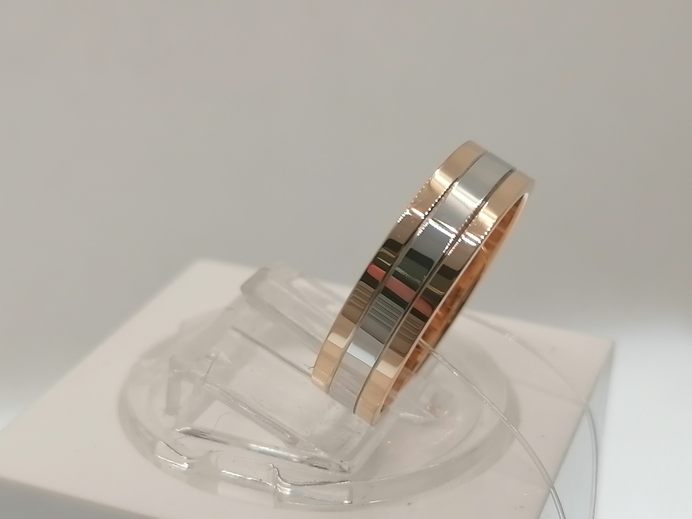 КОЛЬЦО ОБРУЧАЛЬНОЕ без камня (Au 585)