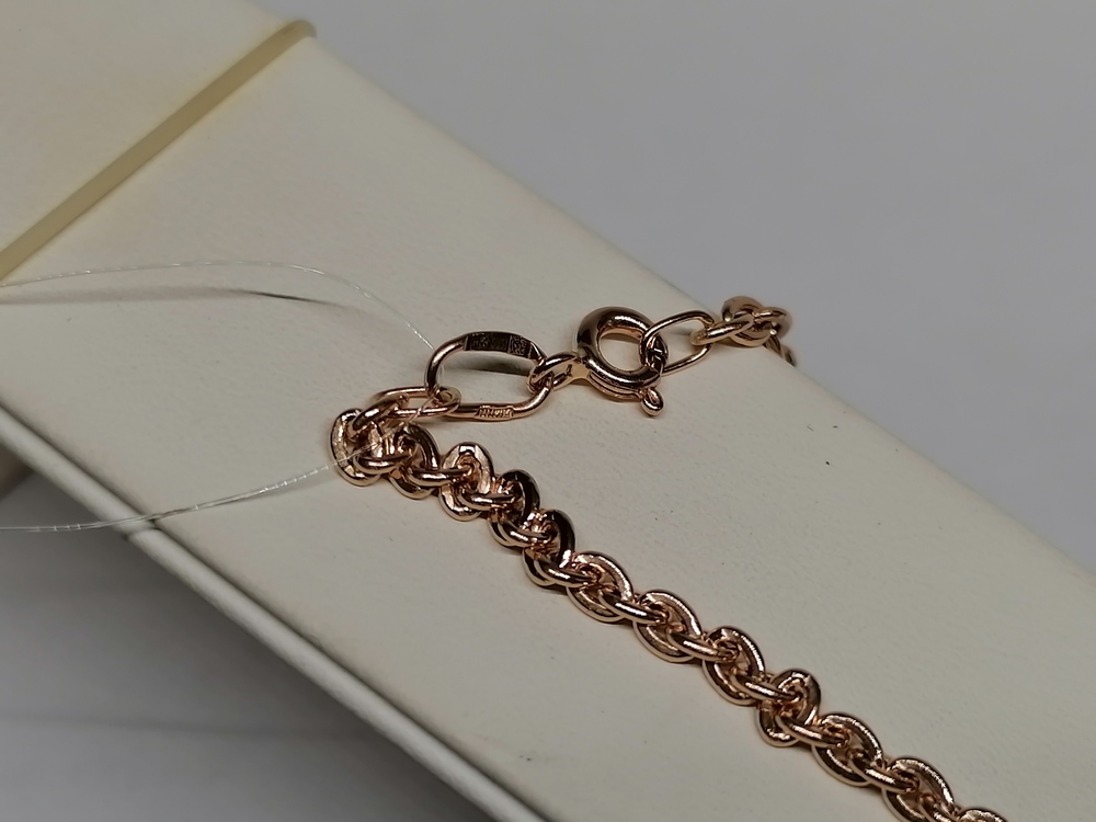 ЦЕПЬ ПУСТОТЕЛАЯ Якорное (Au 585) ЦЕПЬ ПУСТОТЕЛАЯ Якорное (Au 585)