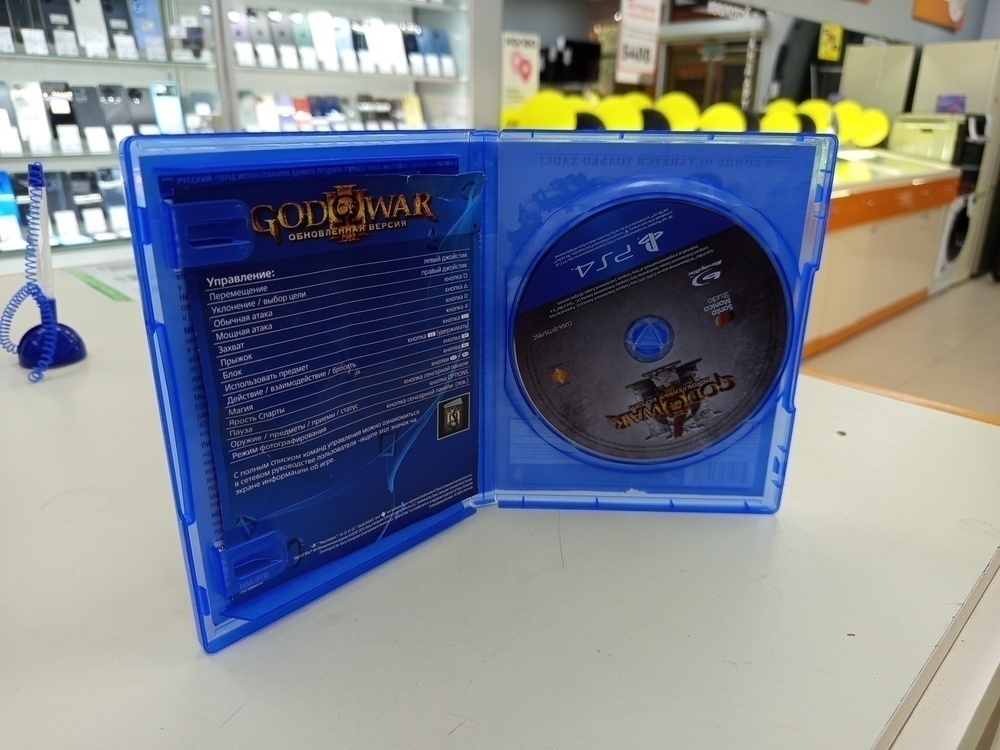 Игра Playstation 4 God Of War Обновленная Версия