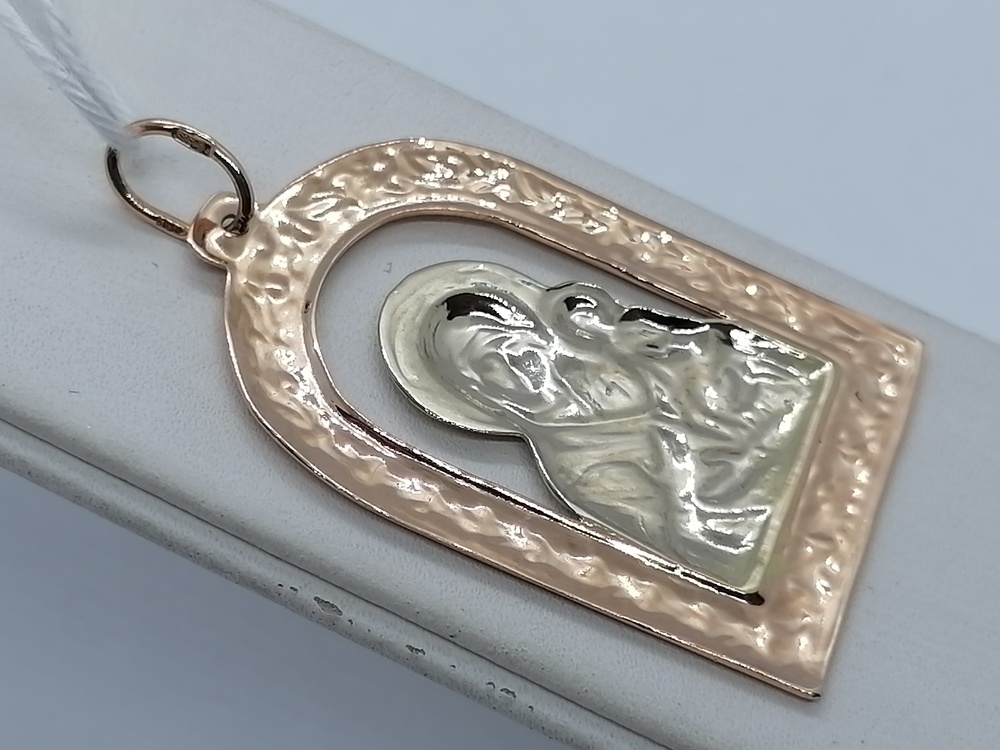 ПОДИБК585 ПОДВЕСКА ИКОНА БЕЗ КАМНЯ (Au 585)