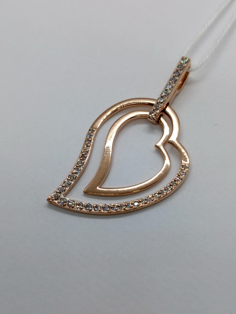 ПОДВЕСКА С КАМНЯМИ (Au 585)