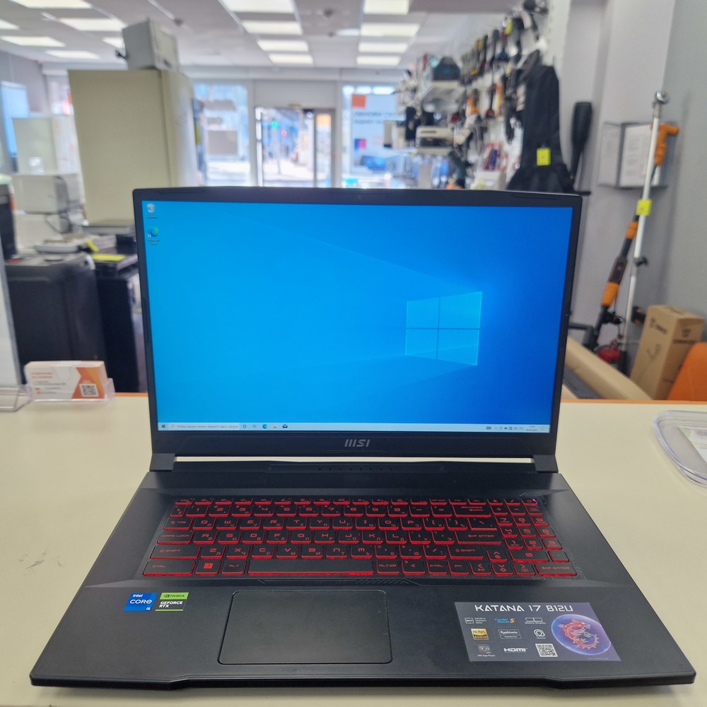 Ноутбук MSI; Core I5-12450H, GeForce RTX 3050, 8 Гб, 500 Гб, Нет