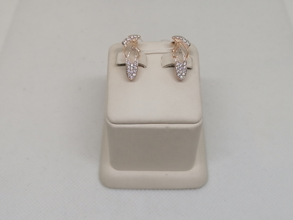 СКМИ585 СЕРЬГИ С КАМНЯМИ (Au 585) СКМИ585 СЕРЬГИ С КАМНЯМИ (Au 585)