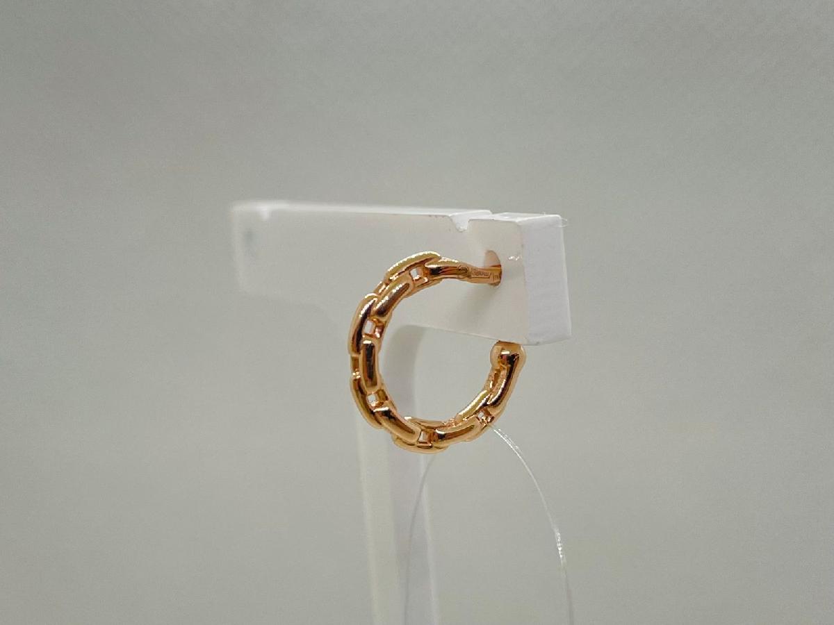 С10018768 СЕРЬГИ ПУСЕТА без камня (Au 585)