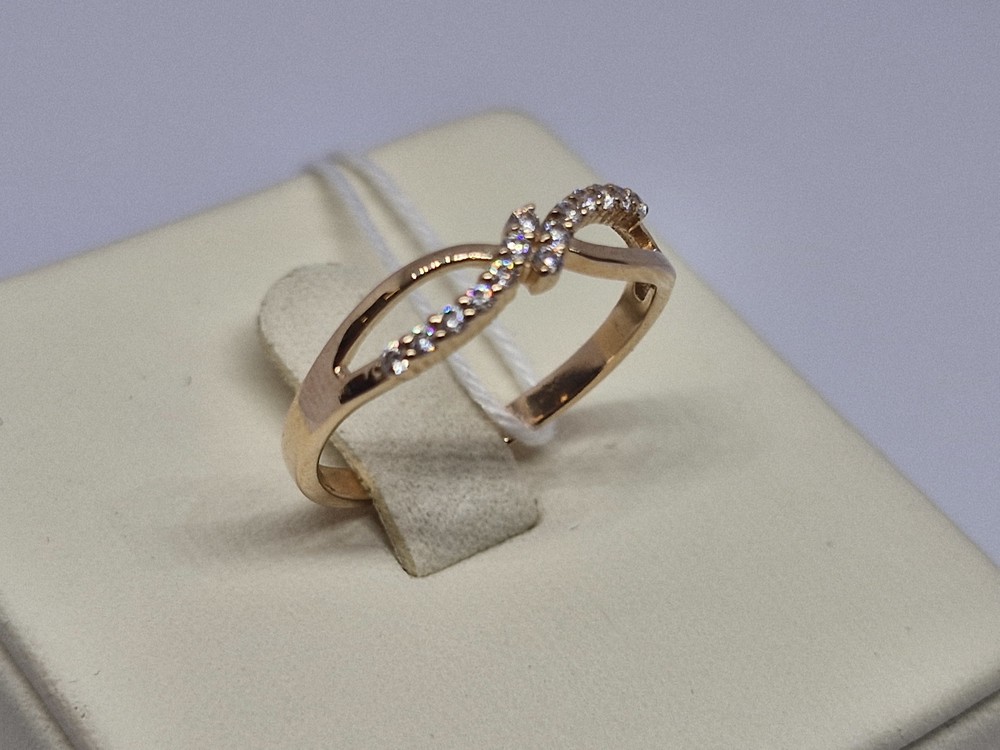 КОЛКМИ585 КОЛЬЦО С КАМНЯМИ (Au 585)