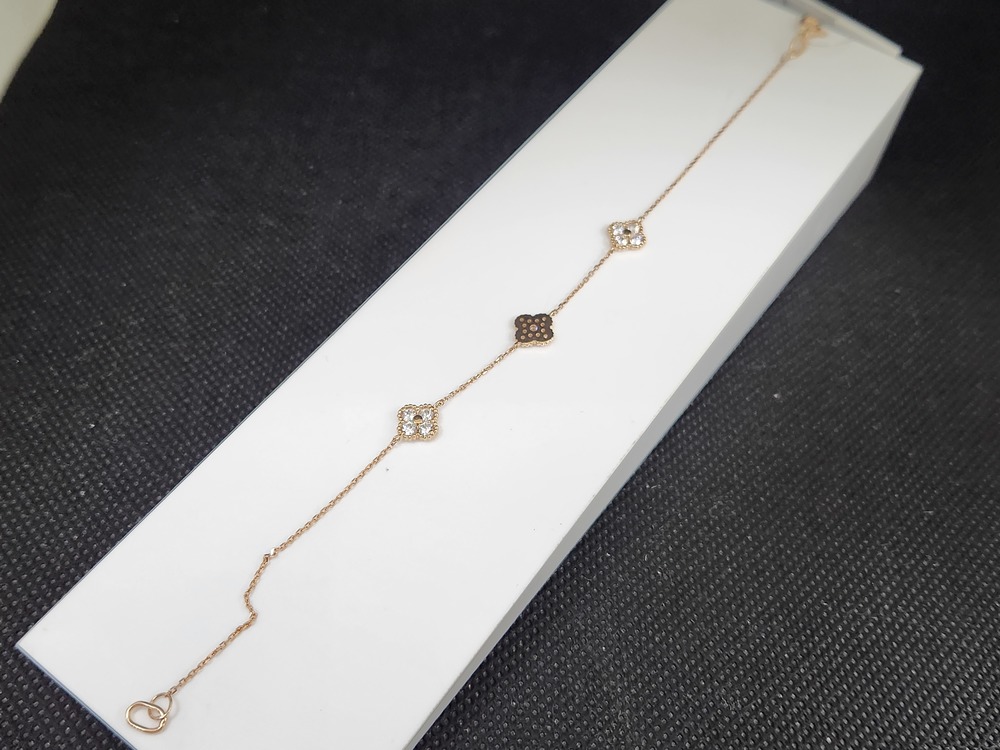 БРАСЛЕТ С КАМНЯМИ (Au 585)