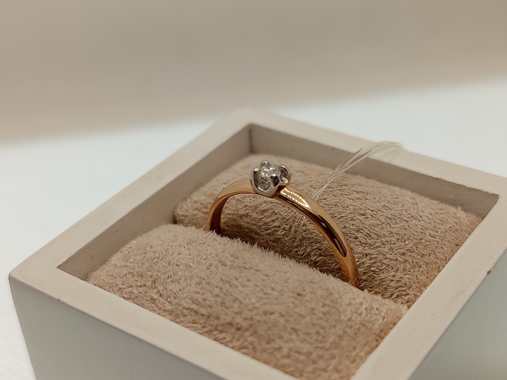 КОЛЬЦО БРИЛЛИАНТ (Au 585)