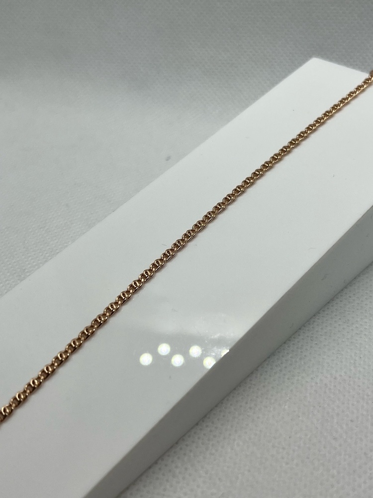 БРАСЛЕТ ПУСТОТЕЛЫЙ Якорное (Au 585)