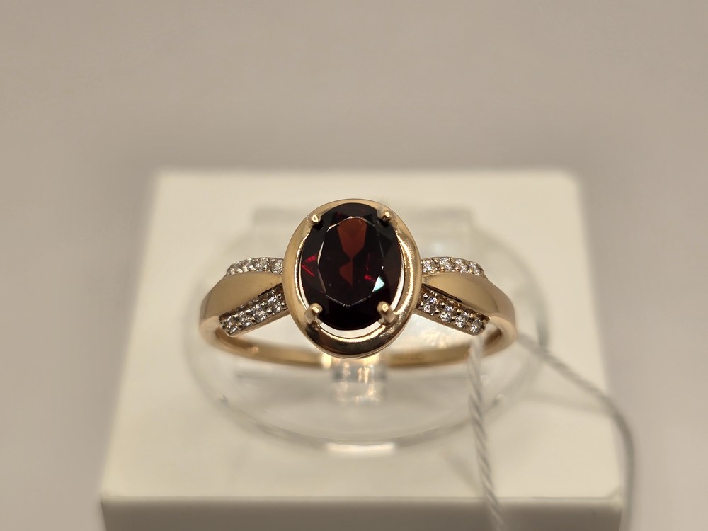 КОЛКМИ585 КОЛЬЦО С КАМНЯМИ (Au 585)