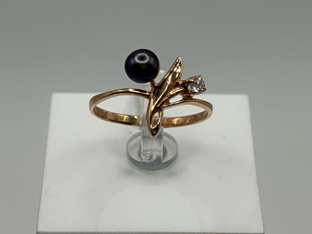 КОЛКМИ585 КОЛЬЦО С КАМНЯМИ (Au 585)