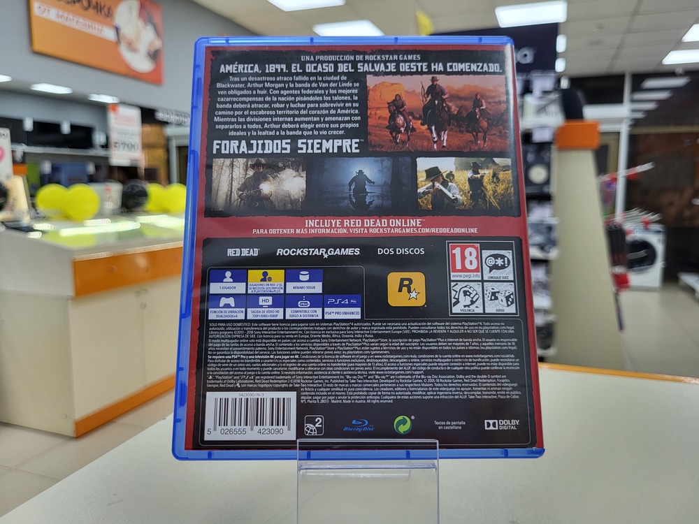Игра Playstation 4 Red Dead Redemtion 2