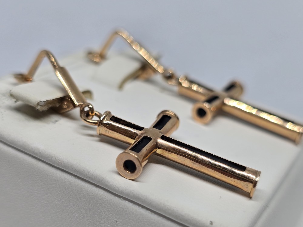 СЕРЬГИ КАУЧУК (Au 585)