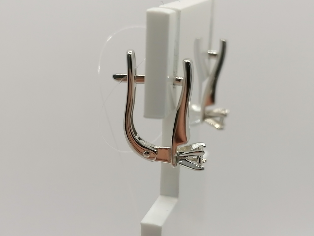 СЕРЬГИ БРИЛЛИАНТ (Ag 925)