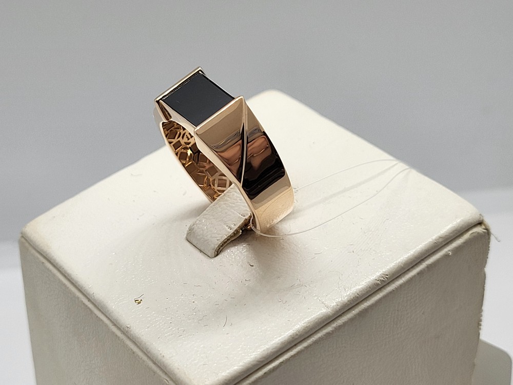 КОЛЬЦО ПЕЧАТКА с камнем (Au 585)