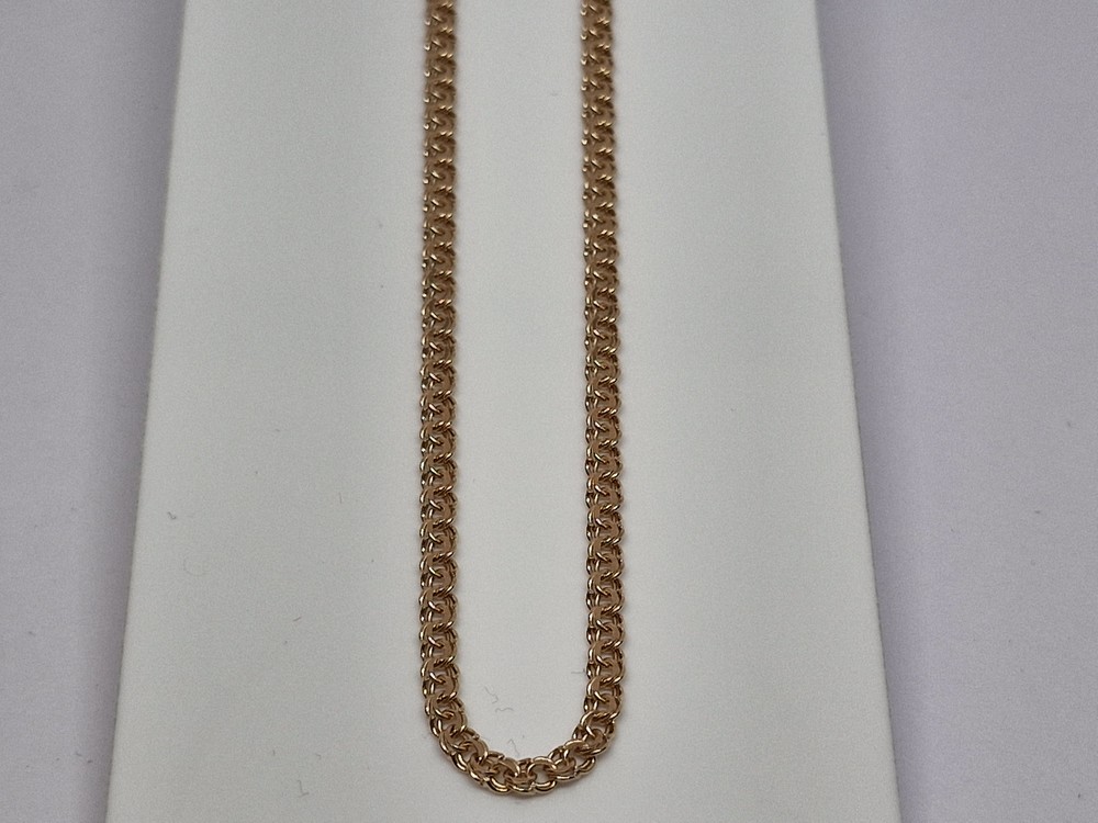 ЦЕПЬ ПУСТОТЕЛАЯ Бисмарк (Au 585)