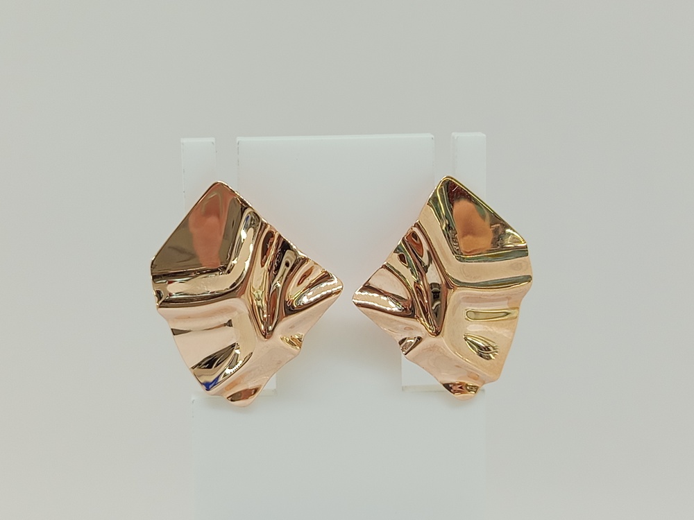 СЕРЬГИ БЕЗ КАМНЯ (Au 585)