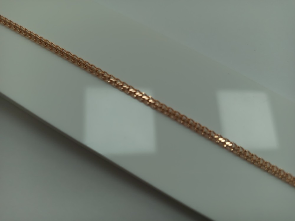 БРАСЛЕТ ПУСТОТЕЛЫЙ Царь (Au 585)