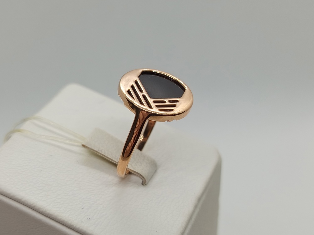 КОЛЬЦО С КАМНЕМ (Au 585)