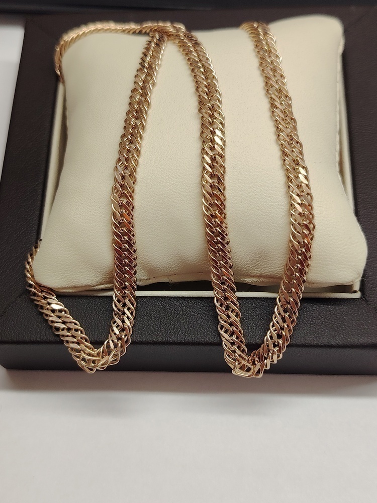 ЦПР3585 ЦЕПЬ ПУСТОТЕЛАЯ Ромб тройной (Au 585)