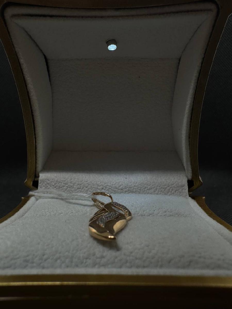 ПОДВЕСКА С КАМНЯМИ (Au 585)