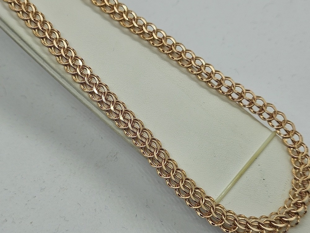 Ц12ИТ1060А2-Зл51 ЦЕПЬ ПУСТОТЕЛАЯ Итальянка (Au 585)