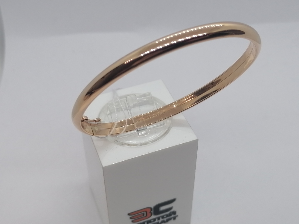 022045 БРАСЛЕТ ЖЕСТКИЙ без камня (Au 585)