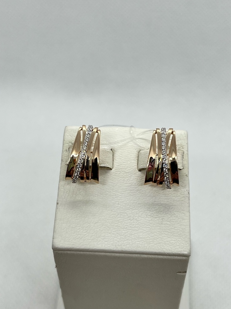 СЕРЬГИ С КАМНЯМИ (Au 585)