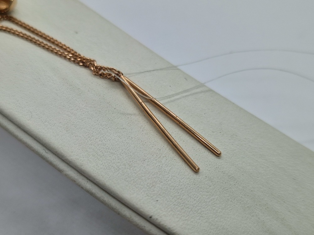 01-206918 СЕРЬГИ ПРОДЕВКИ без камня (Au 585)