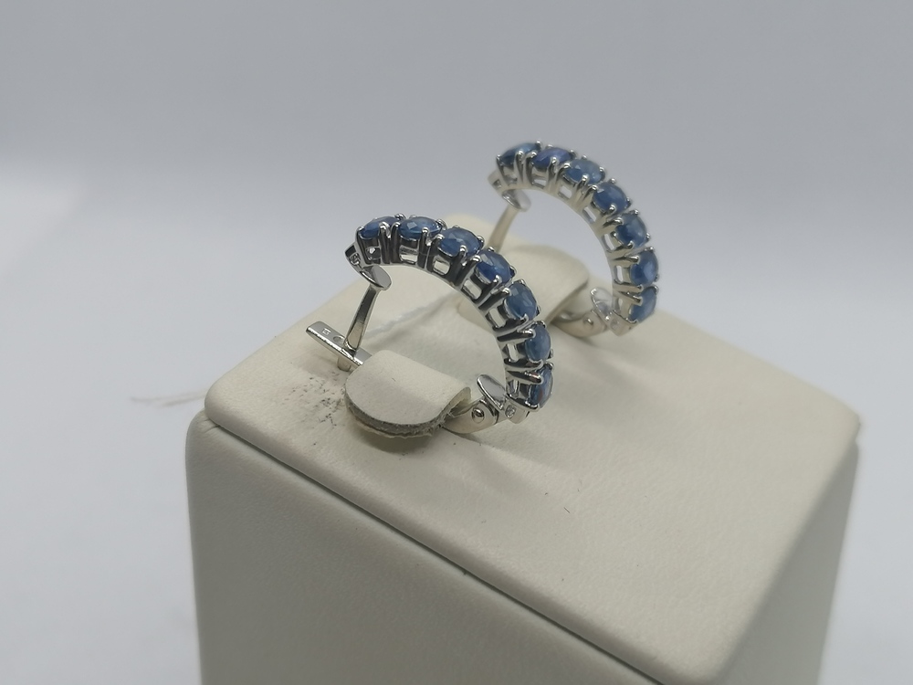 СКМИ585 СЕРЬГИ С КАМНЯМИ (Au 585)