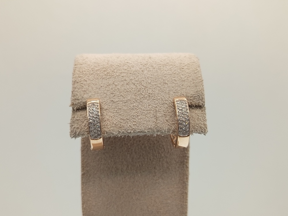 СЕРЬГИ С КАМНЯМИ (Au 585)